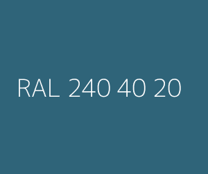 Kleur RAL 240 40 20 