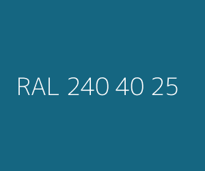 Kleur RAL 240 40 25 