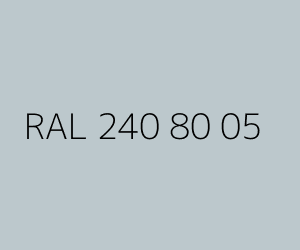 Kleur RAL 240 80 05 