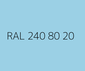 Kleur RAL 240 80 20 