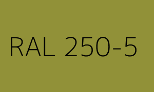 Kleur RAL 250-5