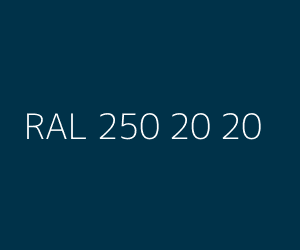 Kleur RAL 250 20 20 