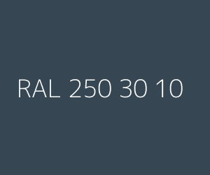 Kleur RAL 250 30 10 
