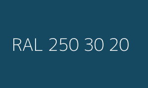 Kleur RAL 250 30 20
