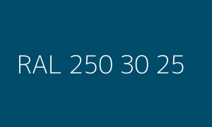 Kleur RAL 250 30 25