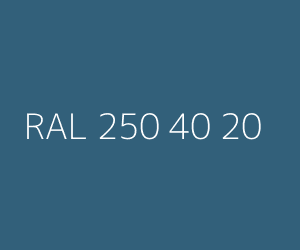 Kleur RAL 250 40 20 