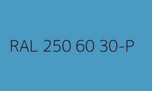 Kleur RAL 250 60 30-P
