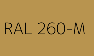 Kleur RAL 260-M