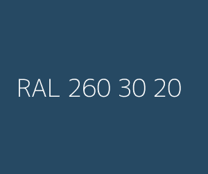 Kleur RAL 260 30 20 