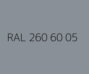 Kleur RAL 260 60 05 