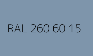 Kleur RAL 260 60 15