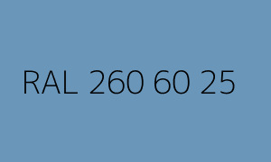 Kleur RAL 260 60 25