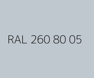 Kleur RAL 260 80 05 
