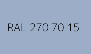 Kleur RAL 270 70 15