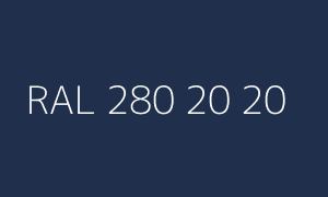 Kleur RAL 280 20 20