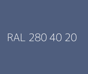 Kleur RAL 280 40 20 