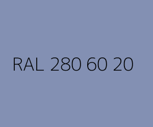 Kleur RAL 280 60 20 