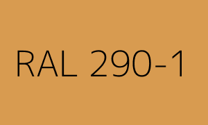 Kleur RAL 290-1