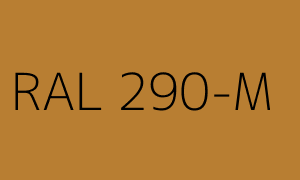 Kleur RAL 290-M