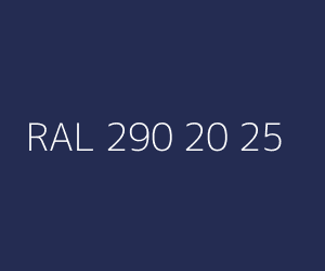 Kleur RAL 290 20 25 