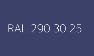 Kleur RAL 290 30 25
