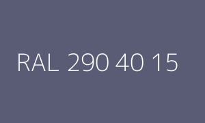 Kleur RAL 290 40 15