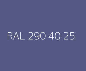 Kleur RAL 290 40 25 