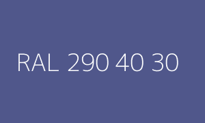 Kleur RAL 290 40 30