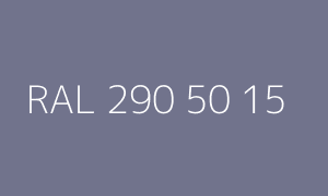 Kleur RAL 290 50 15