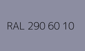 Kleur RAL 290 60 10