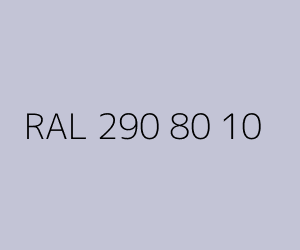 Kleur RAL 290 80 10 