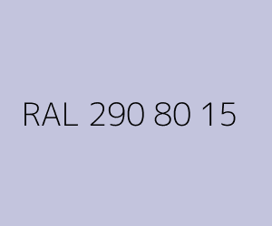 Kleur RAL 290 80 15 