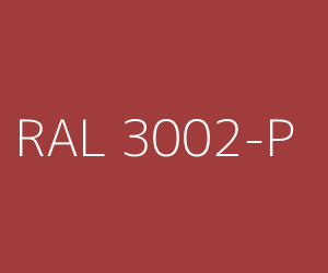 Kleur RAL 3002-P KARMIJNROOD