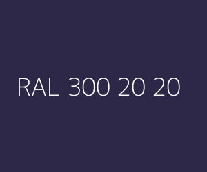Kleur RAL 300 20 20 