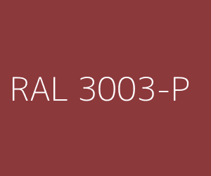 Kleur RAL 3003-P ROBIJNROOD