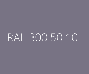Kleur RAL 300 50 10 