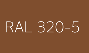 Kleur RAL 320-5