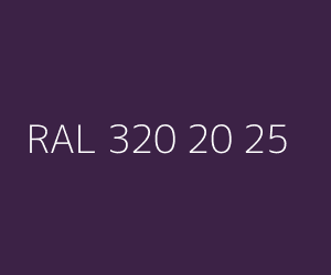 Kleur RAL 320 20 25 