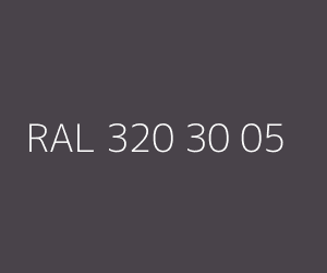 Kleur RAL 320 30 05 
