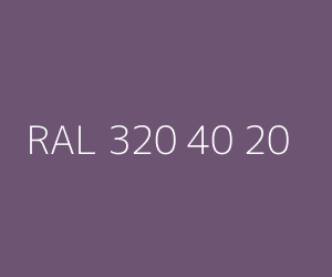 Kleur RAL 320 40 20 