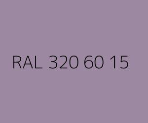Kleur RAL 320 60 15 