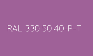 Kleur RAL 330 50 40-P-T