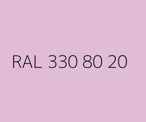 Kleur RAL 330 80 20 