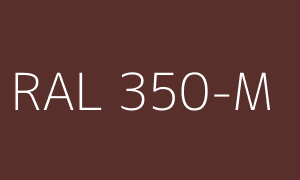 Kleur RAL 350-M