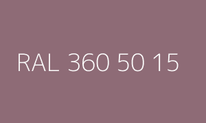 Kleur RAL 360 50 15