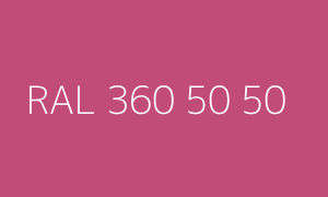 Kleur RAL 360 50 50