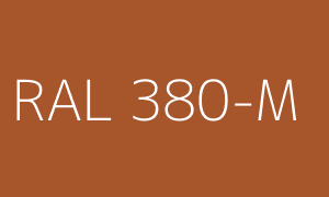 Kleur RAL 380-M