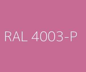 Kleur RAL 4003-P HEIDEPAARS