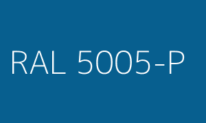 Kleur RAL 5005-P