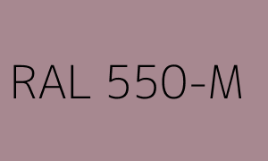 Kleur RAL 550-M
